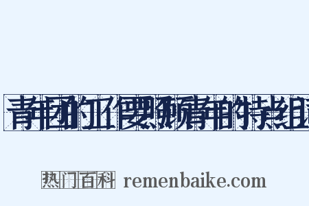 青年团的工作要照顾青年的特点组词是什么意思的图片